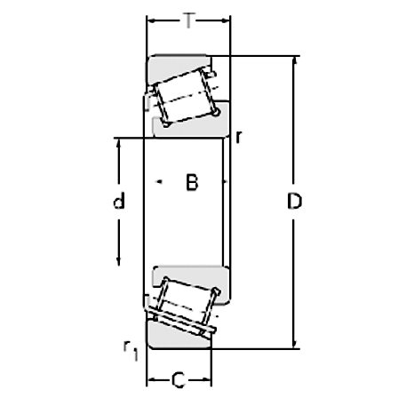 32200 Series Tapered Roller Bearings